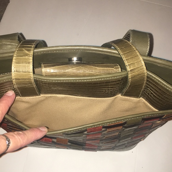 Brighton Collection 2000 Woven Leather purse - Picture 6 of 6